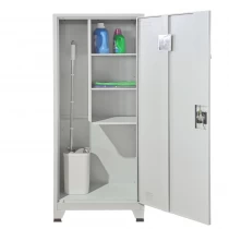 Dulap Curățenie, 60x40x180 cm, Metalic, picioare incluse