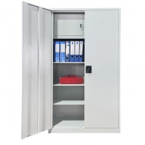 Fiset metalic Eco, caseta siguranta si 3 polite, 90x40x180cm