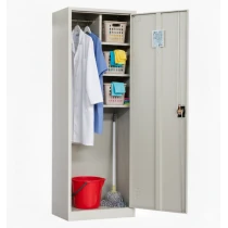 Dulap Curățenie, 60x40x180 cm, Metalic, Home