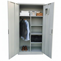 Vestiar fiset compartimentat pentru haine, 90x40x180cm 